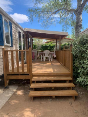 Mobil-home bord de mer